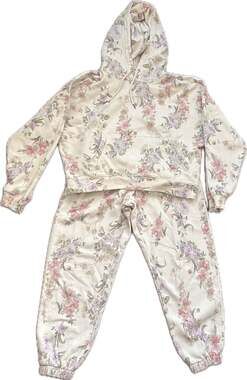 Gap x LoveShackFancy Floral Print Hoodie and Jogger Set Size S